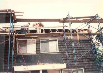 workers on scaffolding